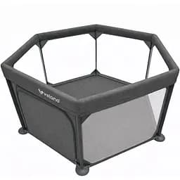 Манеж детский шестиугольный VELANO Star, grey