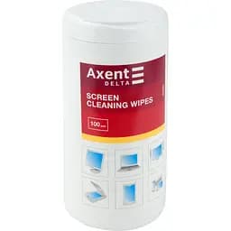 Салфетки для экранов Axent влажные 100 шт. (D5302)