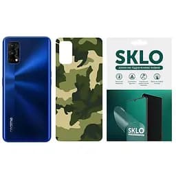 Захисна плівка SKLO Back (тил) Camo для Realme 9 Pro Зелений / Army Green