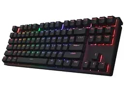 Клавиатура игровая механическая беспроводная HATOR HTK-287 UA Icefall Mecha TKL Wireless Rainbow Black - мініатюра 2