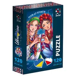 Пазли De.tail Україна та Польща, 120 елементів (DT100-16)