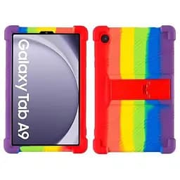 Чехол SoftGel Kids детский Samsung Galaxy Tab A9 SM X110 X115 Радужный
