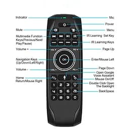TV4U G7v PRO UKR Аеромиша з підсвічуванням, мініклавіатурою і голосовим управлінням - мініатюра 4
