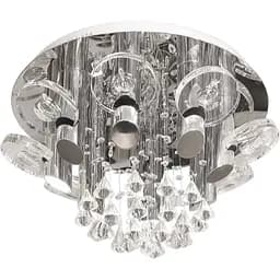 Люстра стельова Brille галогенна з пультом G4 20W CH (BR-01158C/16)