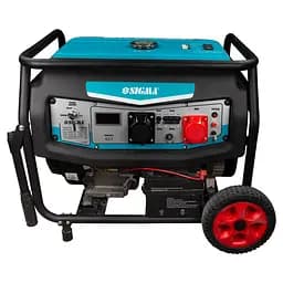 Бензиновий генератор Sigma 7.5/8.0 кВт одно/трифазний, ручний/електро запуск (5710501)