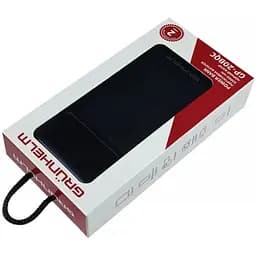 Портативна батарея Grunhelm GP-20BQC Power Bank 20.000 mAh чорна (137530) - мініатюра 7