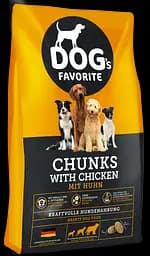 Сухий корм для собак Happy Dog Dog's Favorite Chunks Chicken, з куркою, 15 кг (60946)