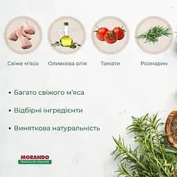 Сухий корм для собак малих порід Morando Tradizioni Mini з куркою та вівсом 1.5 кг - мініатюра 2