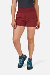 Шорти жіночі Rab Momentum Shorts Womens 10 Бордовий