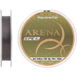 Шнур Favorite Arena PE 4x 100 m #0.3/0.09 mm 6.5lb/3 kg (1013-1693.10.94)