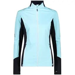 Кофта CMP Women's Full-Zip Hybrid Jacket Light Blue S (1097-31A2466-L219 38)