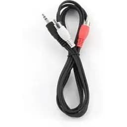 Кабель переходник Cablexpert 3.5 мм M - 2xRCA M 5 м черный (CCA-458-5M)