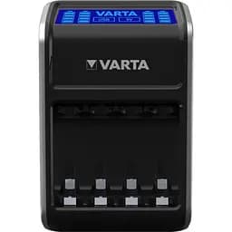 Зарядний пристрій для акумуляторів Varta LCD PLUG CHARGER +4*AA 2100 mAh (57687101441) - мініатюра 2