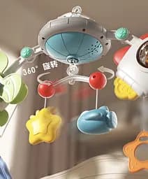 Музична ігрова дуга Play Arch UFO для ліжечка, коляски та автокрісла  - мініатюра 5