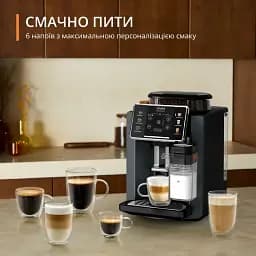 Кавомашина Krups Sensation Milk M90 чорний 1.7 л (EA912B10) - мініатюра 4