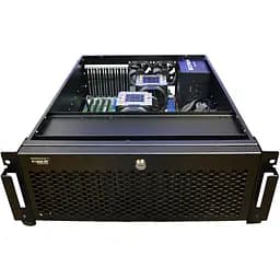 Сервер двопроцесорний Power Up Rack 4U #135 Intel Xeon Platinum 8270 x2/128 GB/SSD 1TB x2