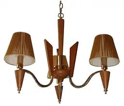 Люстра підвісна Brille з абажуром E14 60W BR (BKL-414S/3)