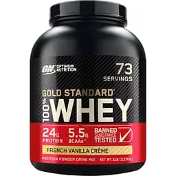 Сывороточный протеин Optimum Nutrition Whey Gold Standard French vanilla 2.27 кг