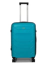 Валіза середня M поліпропілен Worldline Airtex 282 74л 64×41×26см Бірюзова - мініатюра 2