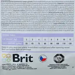 Сухий корм Brit VetDiets GF Cat Gastrointestinal для котів з розладом кишківника 2 кг - мініатюра 4