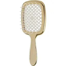 Щітка для волосся Janeke Superbrush, золото з білим