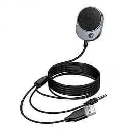 Аудіоресивер HOCO E150 Path car AUX Bluetooth receiver з кабелем (BT5.4, 1.5m) - мініатюра 2