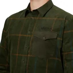 Сорочка Harkila Kaldfjord corduroy check shirt XXL Willow green - мініатюра 5