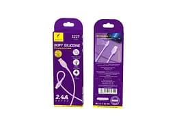 Кабель SkyDolphin S22T Soft Silicone USB - USB Type-C (M/M), 1 м, Black (SDUSB-000604) - мініатюра 2