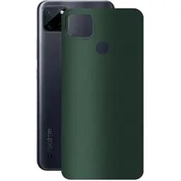 Захисна плівка StatusSKIN для Realme C25 Корпус Вініл Зелена матова