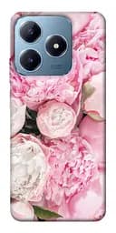 Чохол Demsky Pink peonies для Realme C63 4G