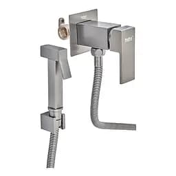 Гігієнічний душ прихованого монтажу Haiba Kubus 002 graphite HB4003, Графіт