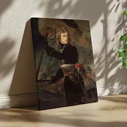Інтер'єрна картина Наполеон Бонапарт, Антуан-Жан Гро, Antoine-Jean Gros, Bonaparte, інтер'єрний декор, 60×45 см (id4231) - мініатюра 2