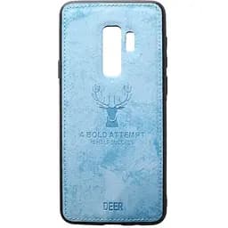 Чохол-накладка Toto Deer Shell With Leather Effect Case Samsung Galaxy S9+ Blue