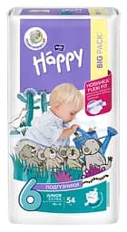 Подгузники Bella Baby Happy Junior extra 6 (от 16 кг), 54 шт.