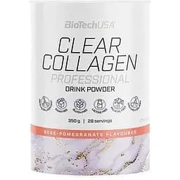 Препарат для суставов и связок BiotechUSA Clear Collagen Professional Роза-гранат 350 г
