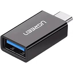 Переходник Ugreen US173 USB-C to USB-A OTG 15 см Black (20808) [91952]