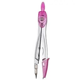 Циркуль "С" 1-96 Color-It 2009 у пластиковому футлярі рожевий