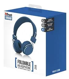 Навушники Trust Ziva On-Ear Mic Blue (21823_Trust) - мініатюра 5
