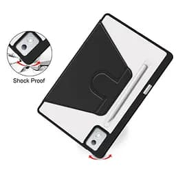 Чохол Lenovo Idea Tab Pro 12.7 2025 TPUCristal Pen holder 360 Чорний - мініатюра 8