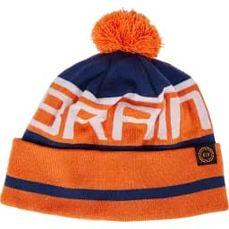 Шапка Brain з помпоном 58 Blue/orange - мініатюра 4