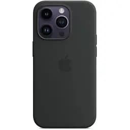 Силіконовий чохол CasePro Silicone Case with MagSafe Midnight для iPhone 14 Pro