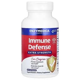 Натуральна добавка Enzymedica Immune Defense Extra Strength, 90 капсул