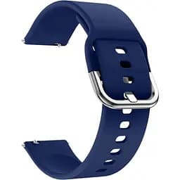 Ремінець DK CDK для Garmin Venu Sq / Sq Music "S" 20mm Silicone Sport Band Classic (012194) (dark blue)