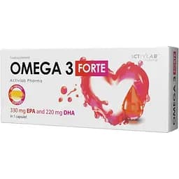 Омега-3 ActivLab Pharma Omega 3 Forte, 60 капсул