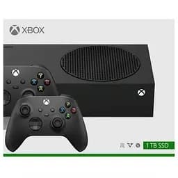 Microsoft Xbox Series S 1Tb Carbon Black + Геймпад Microsoft Xbox Series X, S (Carbon Black)