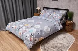 Комплект постельного белья Moon&Star Бязь Gold Люкс Dandelion Dreams семейный 160х220х2 наволочки 2х40х60