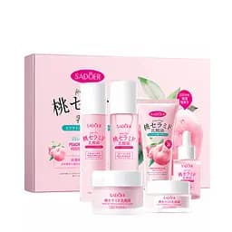 Подарочный набор косметики по уходу за лицом Sadoer Peach Lactobacillus 6 в 1 (SD13439)