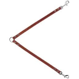 Поводок-спарка Collar (ширина 10 мм, длина 40 см) коричневый