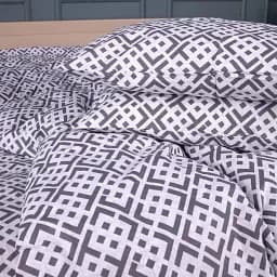 Наволочка Mirson бязь Abstract Graphite 60х60 см (2200013165576)