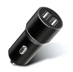 Автомобильное зарядное устройство для XO CC30 Metal car charger Черный